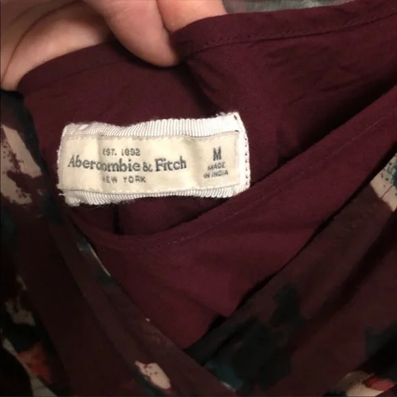 Abercrombie & Fitch Bell Sleeve Floral Dress - Picture 3 of 7